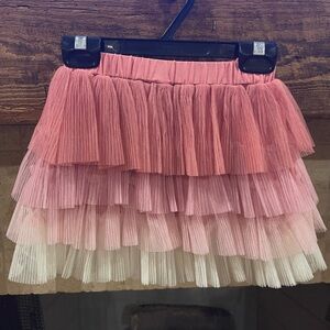 Matilda Jane pink cupcake tiered skirt! Size: 4 Worn ONCE!